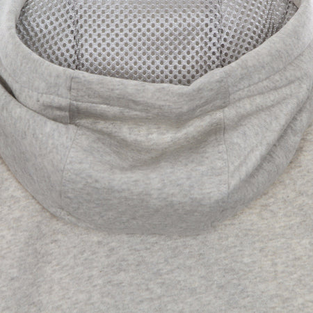 Nike Felpa Cappuccio Uomo Air Basketball Pullover Hoodie Lt Iron/htr/phantom/black da uomo