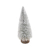 Albero su tronchetto alberello natalizio pino innevato Natalizio in PVC