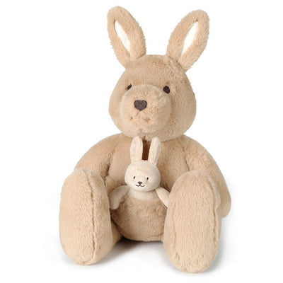 Pupazzo per bambini canguro OB Designs - Kip Beige