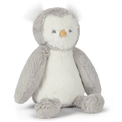 Pupazzo per bambini civetta OB Designs - Evie Grigio