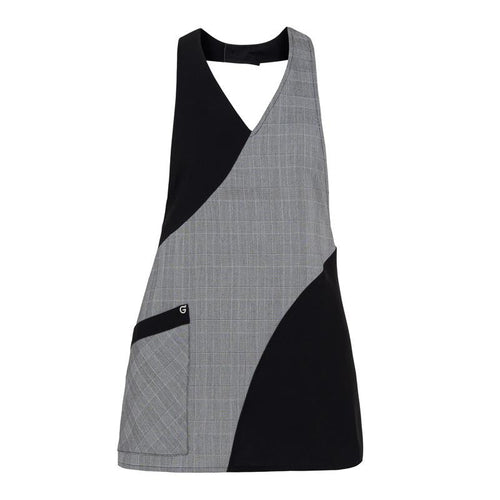 Grembiule Florida Principe di Galles Grembiule Donna con Pettorina Elasticizzato