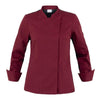 Giacca Agata Bordeaux Giacca Cuoca con Rete Traspirante Elasticizzata