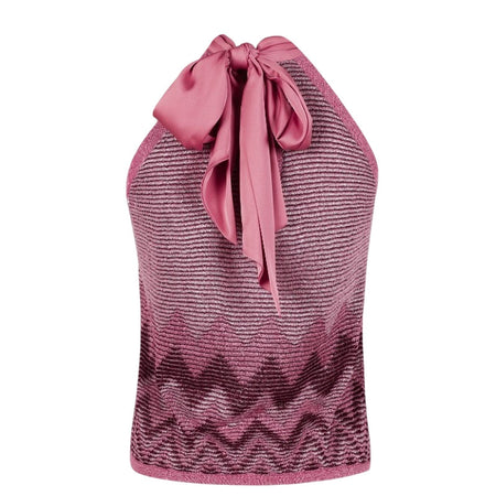 Dexterior canotte e top donna d.exterior - degrade' lux top fiocco - fucsia da donna