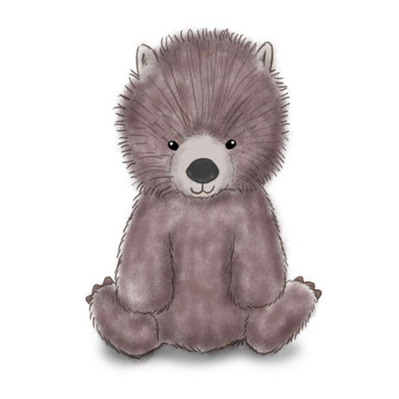 Pupazzo per bambini vombato OB Designs - Vombato Walter