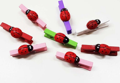 24 Molletta Mollettina 2.5mm Coccinella In Legno Colorate Bomboniere Compleanno Casa e cucina/Hobby creativi/Materiali per hobby creativi/Forniture per feste/Bomboniere Trade Shop italia - Napoli, Commerciovirtuoso.it
