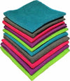 24-Panni-Microfibra-30x30cm-Panno-Pulizia-Multiuso-Lavaggio-Auto-Asciugamano