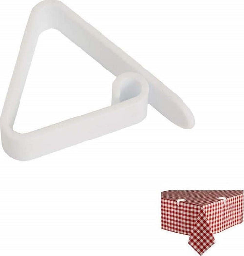 24 Pz Fermatovaglia Ferma Tavola Plastica Bianco Clip Gancio Tavole Molla Casa Casa, arredamento e bricolage > Cucina > Accessori cucina Trade Shop italia - Napoli, Commerciovirtuoso.it