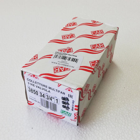 Collettore Multifar MF da 3/4" a 3 derivazioni