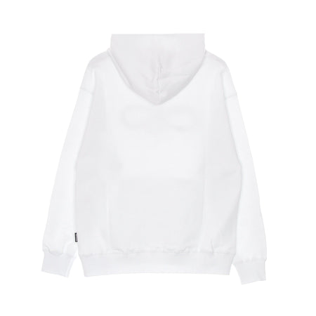 PROPAGANDA Felpa Leggera Cappuccio Uomo Logo Skullsnake Hoodie White da uomo
