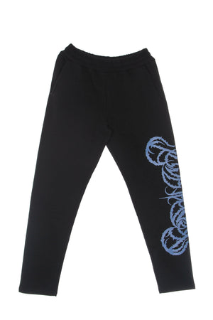 PROPAGANDA Pantalone Tuta Leggero Uomo Tangle Sweatpant Black da uomo