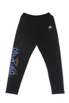 PROPAGANDA Pantalone Tuta Leggero Uomo Tangle Sweatpant Black da uomo