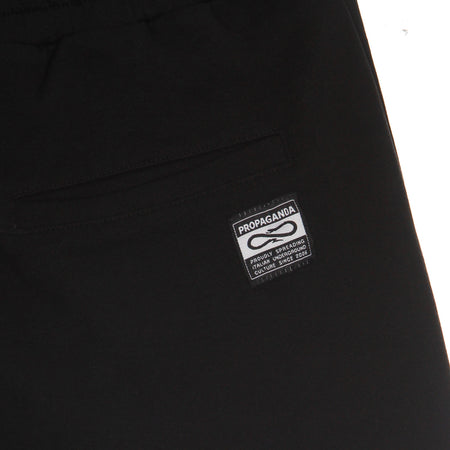 PROPAGANDA Pantalone Tuta Leggero Uomo Tangle Sweatpant Black da uomo