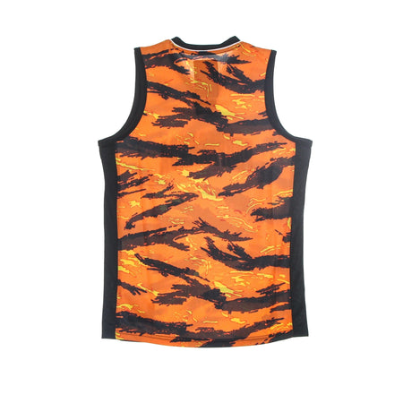 PROPAGANDA Canotta Tipo Basket Uomo Tiger Camo Basket Jersey Orange da uomo