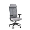 Poltrona Killian da gaming ed ufficio ergonomica in poliestere con braccioli e ruote