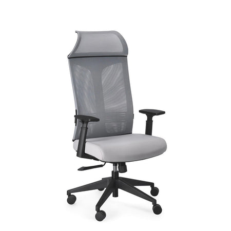 Poltrona "Killian" da gaming ed ufficio ergonomica in poliestere con braccioli e ruote