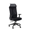Poltrona Killian da gaming ed ufficio ergonomica in poliestere con braccioli e ruote