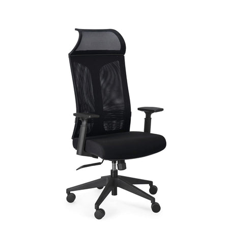 Poltrona "Killian" da gaming ed ufficio ergonomica in poliestere con braccioli e ruote