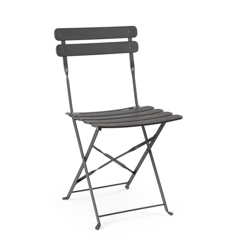 Sedia Yasmin struttura in acciaio e verniciato a polvere per interni ed esterni