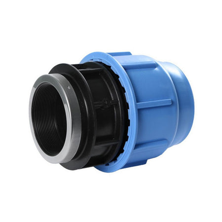 Raccordo dritto finale F per tubo polietilene