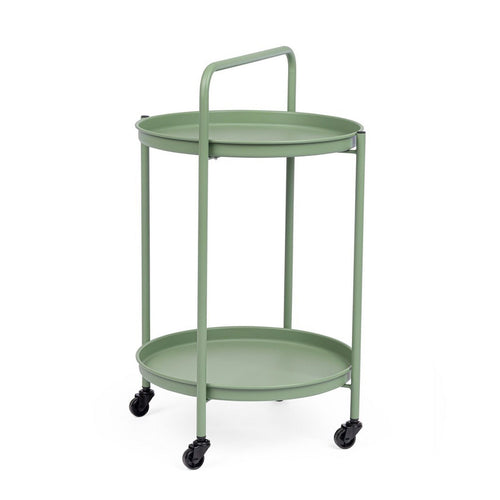 Carrello Austin con vassoio struttura in acciaio trattato per esterno