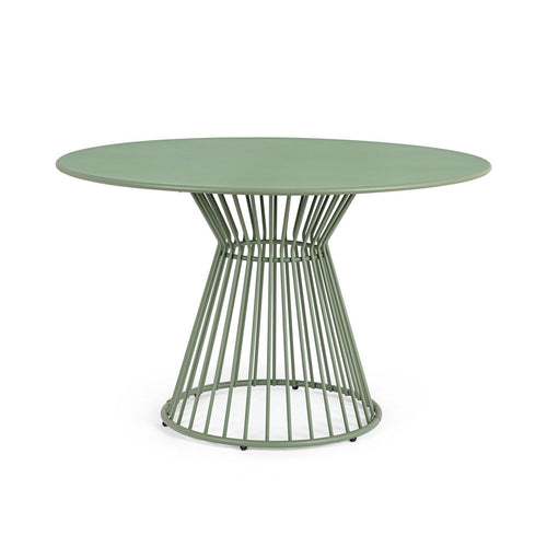 Tavolo Austin struttura in acciaio finitura opaca per interni ed esterni