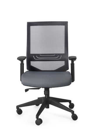 Poltrona "Marcus" da gaming ed ufficio ergonomica in poliestere con braccioli e ruote