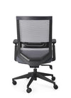 Poltrona Marcus da gaming ed ufficio ergonomica in poliestere con braccioli e ruote