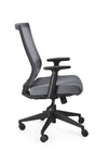 Poltrona Marcus da gaming ed ufficio ergonomica in poliestere con braccioli e ruote