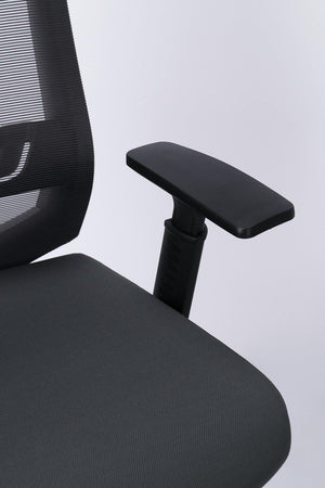 Poltrona "Marcus" da gaming ed ufficio ergonomica in poliestere con braccioli e ruote