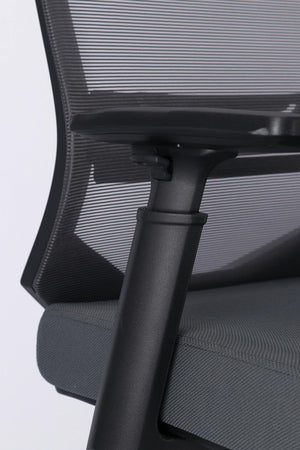 Poltrona "Marcus" da gaming ed ufficio ergonomica in poliestere con braccioli e ruote