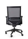 Poltrona Marcus da gaming ed ufficio ergonomica in poliestere con braccioli e ruote