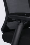 Poltrona Marcus da gaming ed ufficio ergonomica in poliestere con braccioli e ruote