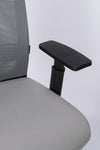 Poltrona Killian da gaming ed ufficio ergonomica in poliestere con braccioli e ruote