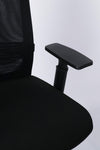 Poltrona Killian da gaming ed ufficio ergonomica in poliestere con braccioli e ruote