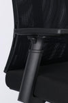Poltrona Killian da gaming ed ufficio ergonomica in poliestere con braccioli e ruote