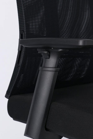 Poltrona "Killian" da gaming ed ufficio ergonomica in poliestere con braccioli e ruote