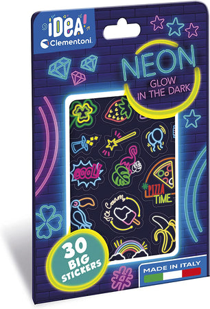18699 - Idea-Neon, Stickers Fluorescenti, attaccastacca