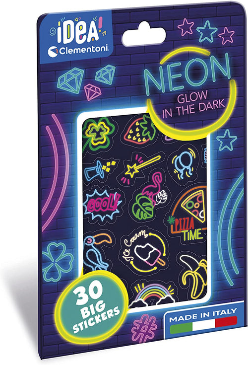 18699 - Idea-Neon, Stickers Fluorescenti, attaccastacca