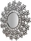 Biscottini Specchiera da appendere diam.50 cm. Specchio parete cornice Offerta Speciale