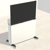 Armadio Display 87,5x160,5xh111cm per monitor 65pollici sollevamento motorizzato A.DSP.M.B