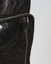 Catigliano - Zaino Nero In Vera Pelle