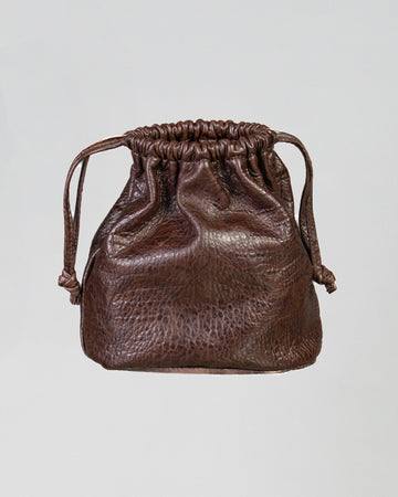 Sacca in Vera Pelle Effetto Martellato