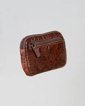 Elettra - Pochette da Donna in Vera pelle Testa di Moro