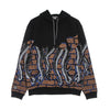 OCTOPUS Felpa Leggera Cappuccio Uomo Bricks Hoodie Black da uomo