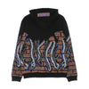OCTOPUS Felpa Leggera Cappuccio Uomo Bricks Hoodie Black da uomo