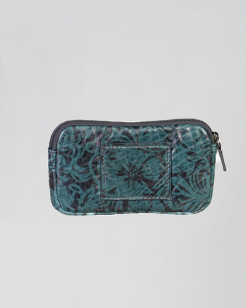 Elettra - Pochette da Donna in Vera pelle Verde