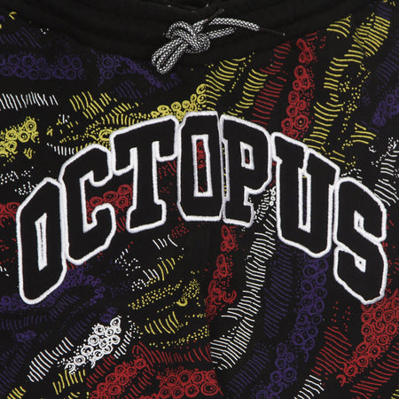 OCTOPUS Pantalone Corto Tuta Uomo Deco Sweatshort Black da uomo