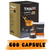 Caffè Toraldo Miscela Cremosa 600 Capsule Compatibile Bialetti