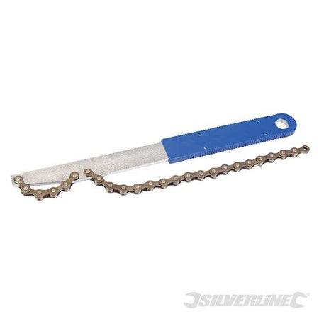 Chiave a catena in acciaio per lo svitamento di pignoni Silverline Originale freeshipping - Eternal Brico