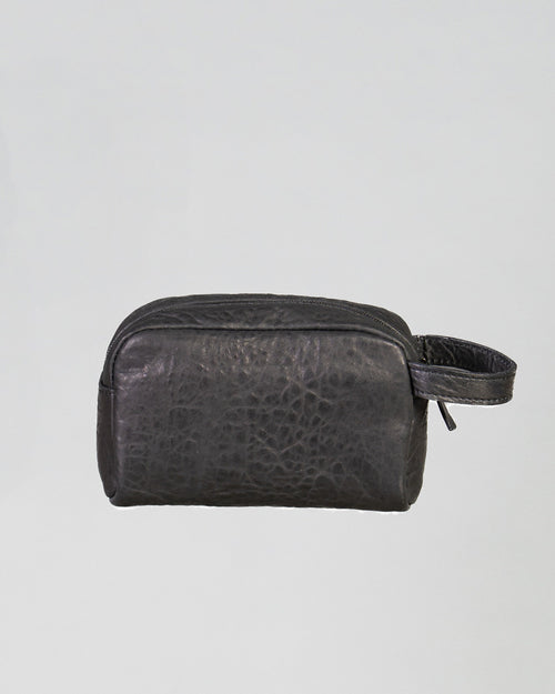 Loris Bis - Borsello Piccolo Uomo Nero in vera pelle